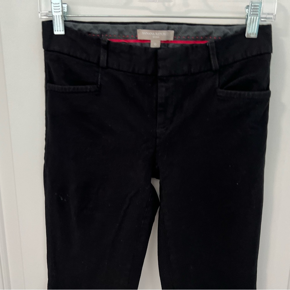 Banana Republic Black Sloan Pant